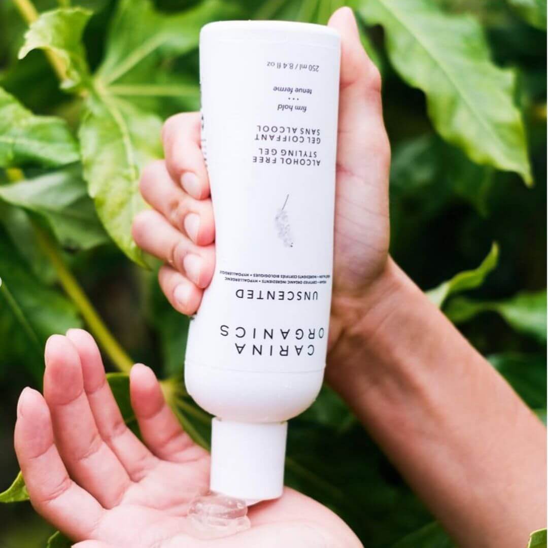 Unscented hair gel - Carina Organics