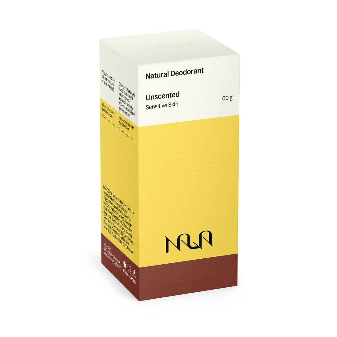 Unscented natural deodorant Nala Care