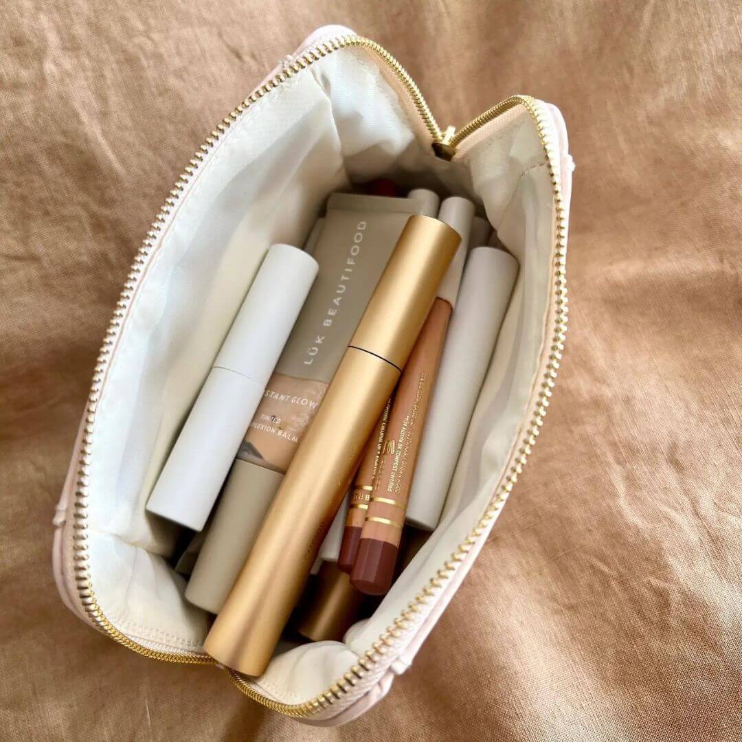 Vegan cosmetic bag