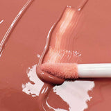 Warm caramel nude lip gloss Fitglow Au swatch