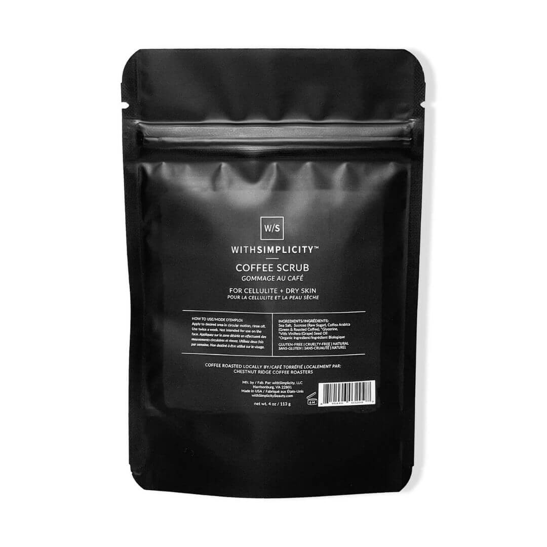 withSimplicity Coffee Sugar Body Scrub