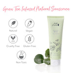 100% Pure Green Tea SPF free from