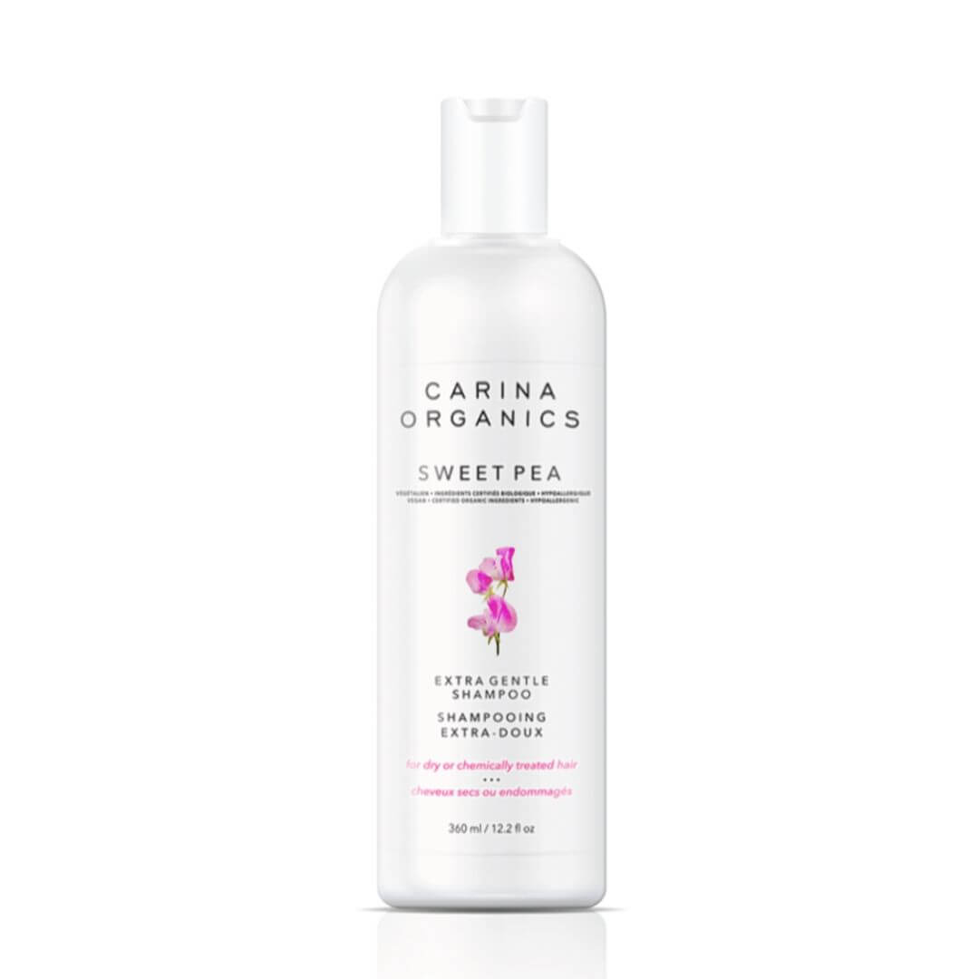 Carina Organics Sweet Pea Extra Gentle Shampoo for color treated hair