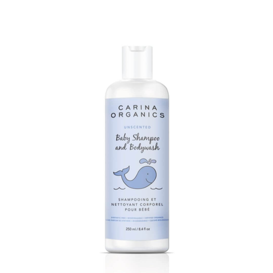 Carina Organics Baby Shampoo & Body Wash - Unscented