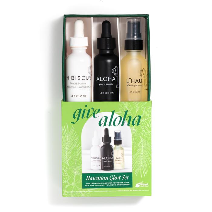 Honua Hawaiian Glow Skincare Gift Set