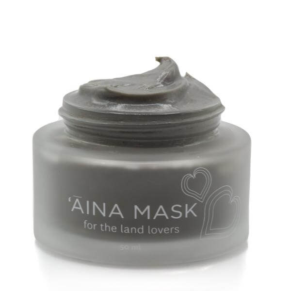 Honua Hawaiian Skincare Aina Face mask open jar