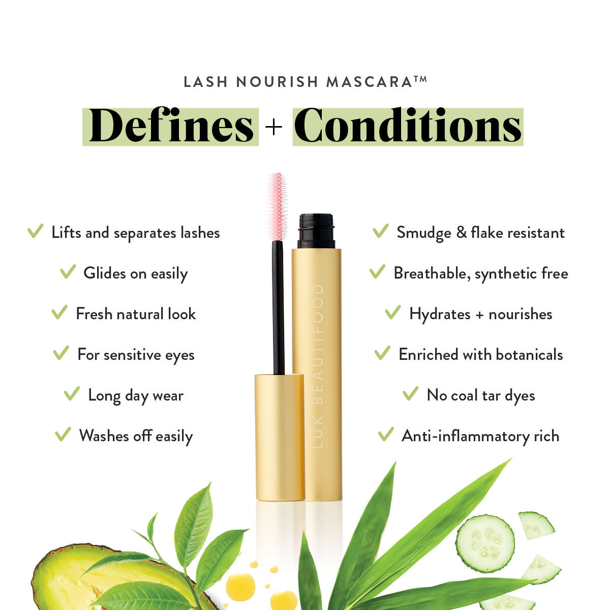 Luk Beautifood Natural Mascara Benefits