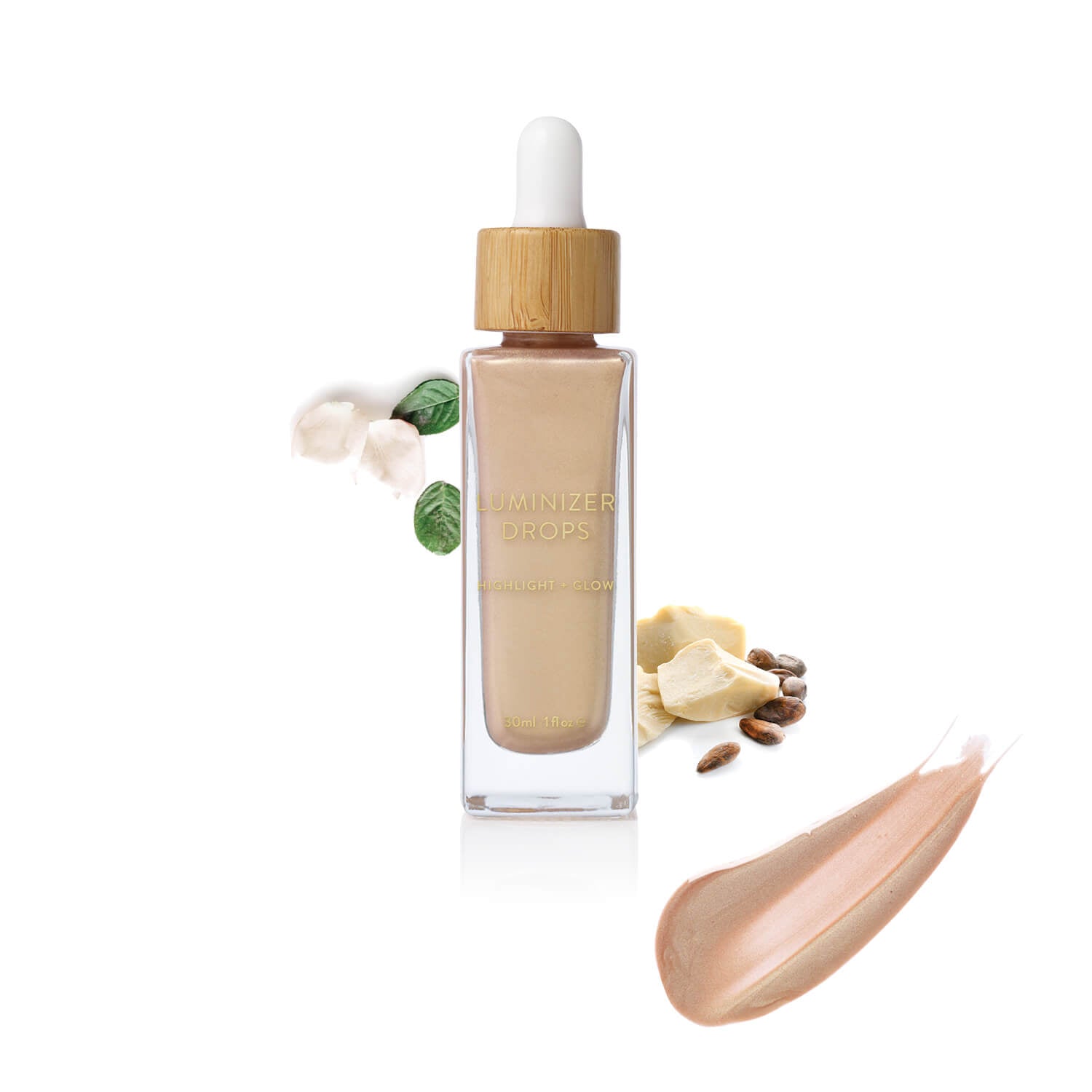 Luk Beautifood White Gold Luminizer Swatch