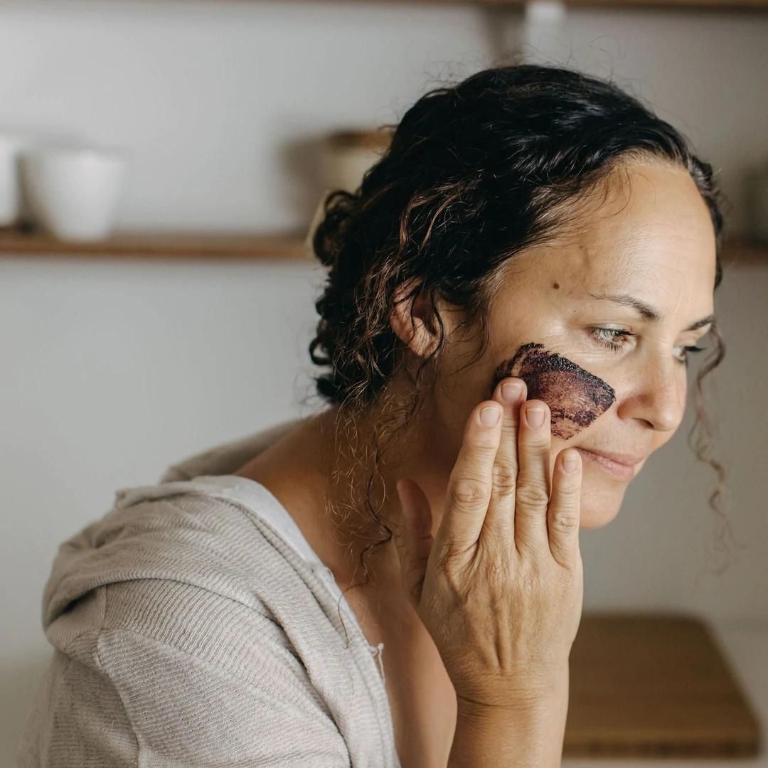 Mokosh Kakadu Plum Revival Mask on model