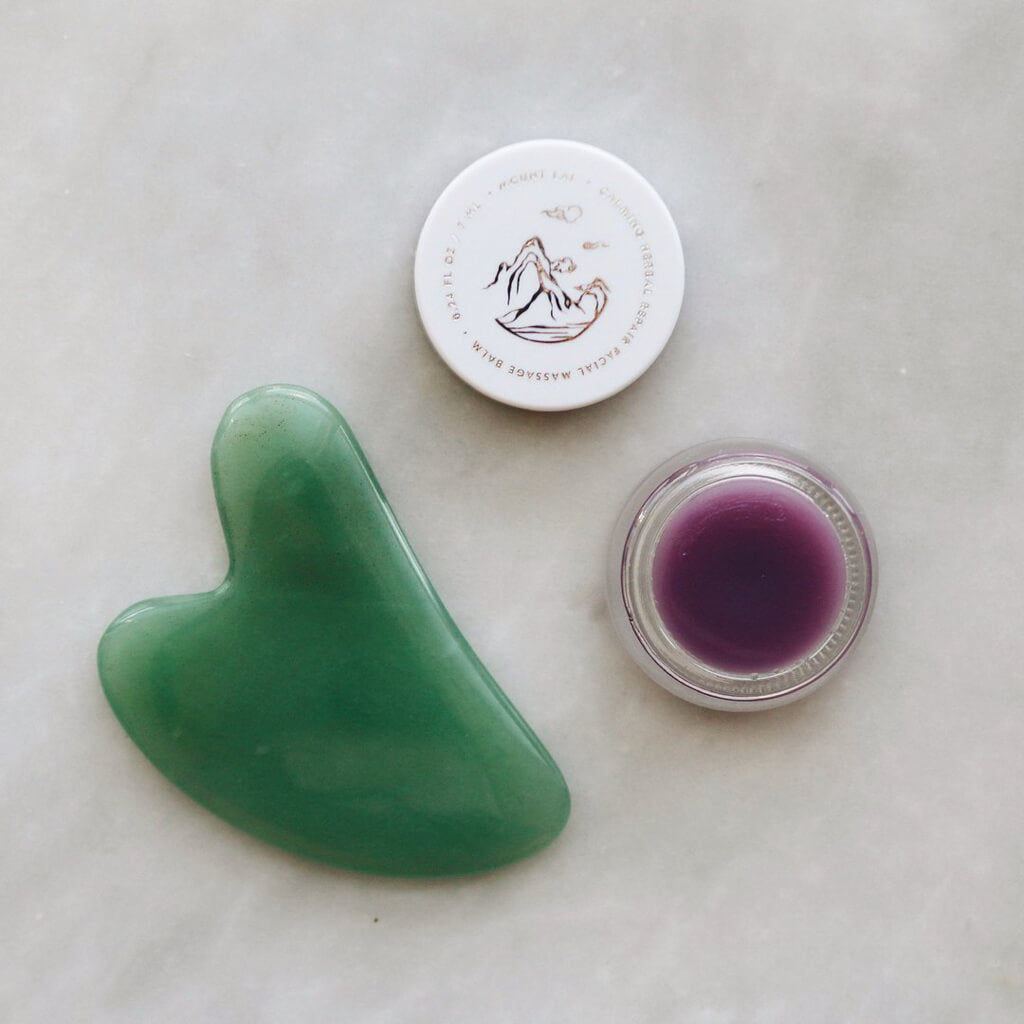 Mount Lai Jade Gua Sha and Face Balm