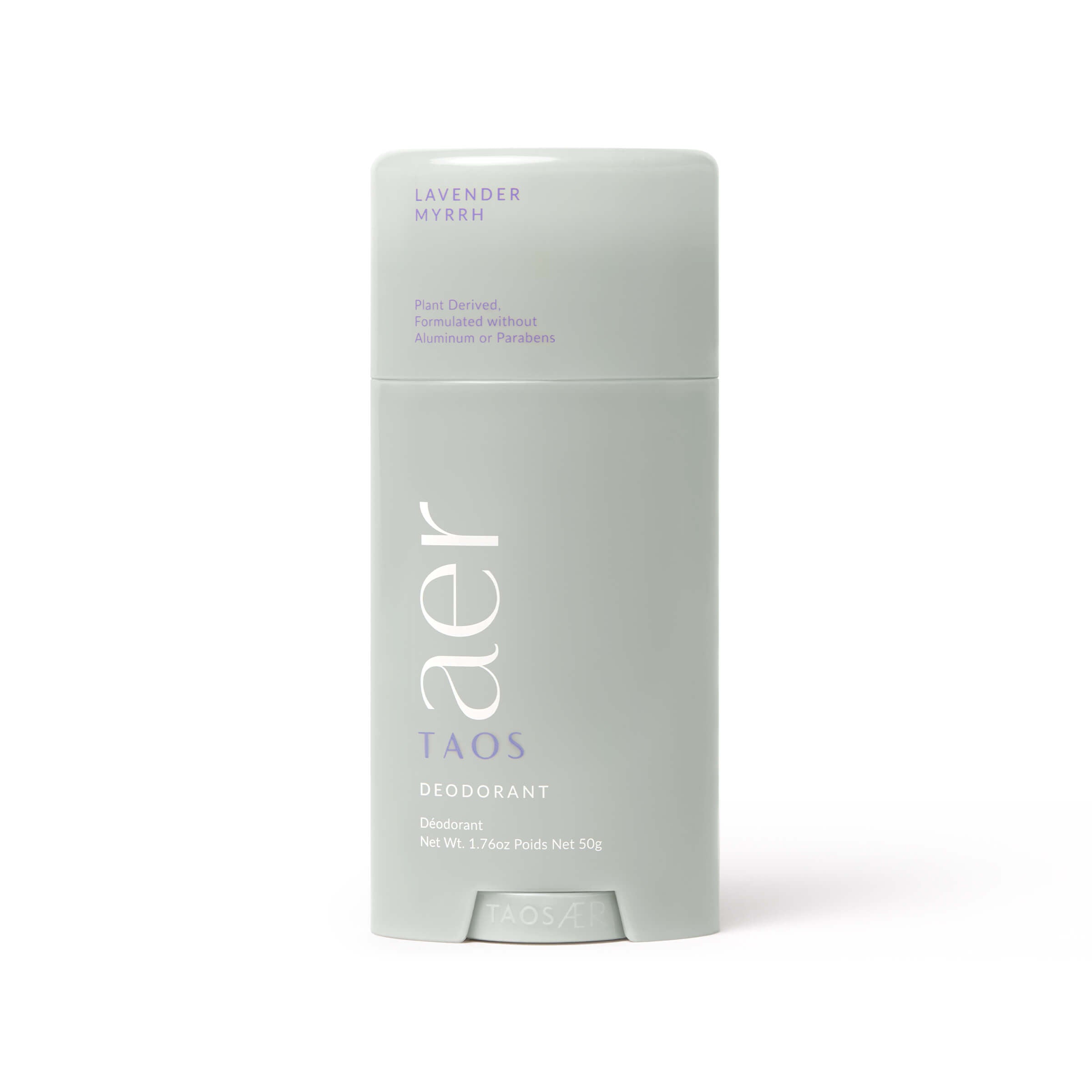 Taos Aer Lavender Myrrh Aluminum free deodorant