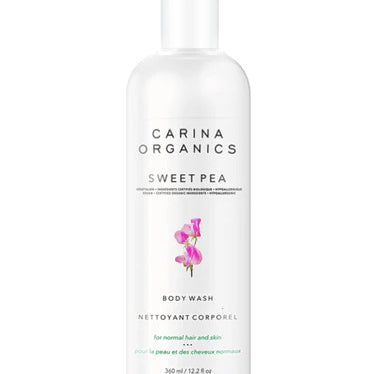 Carina Organics Sweet Pea Body Wash
