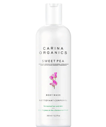 Carina Organics Sweet Pea Body Wash