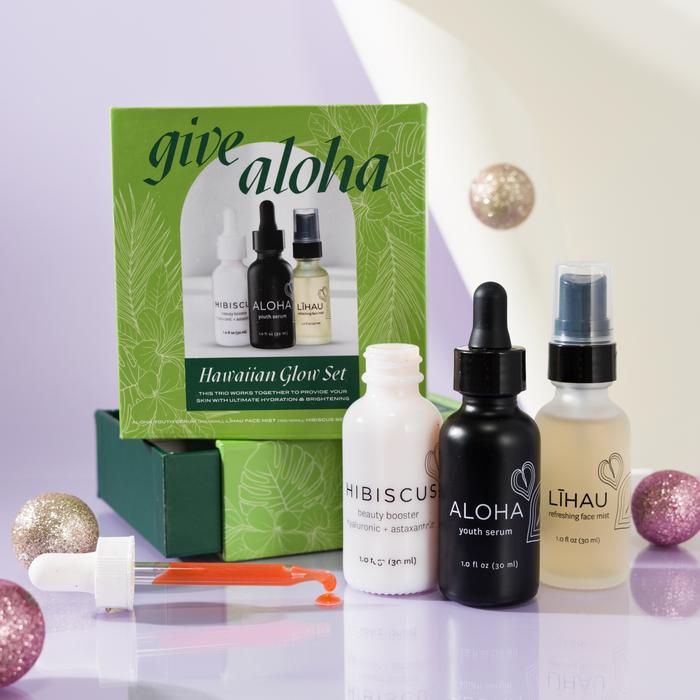 Honua Hawaiian Glow Skincare Gift Set