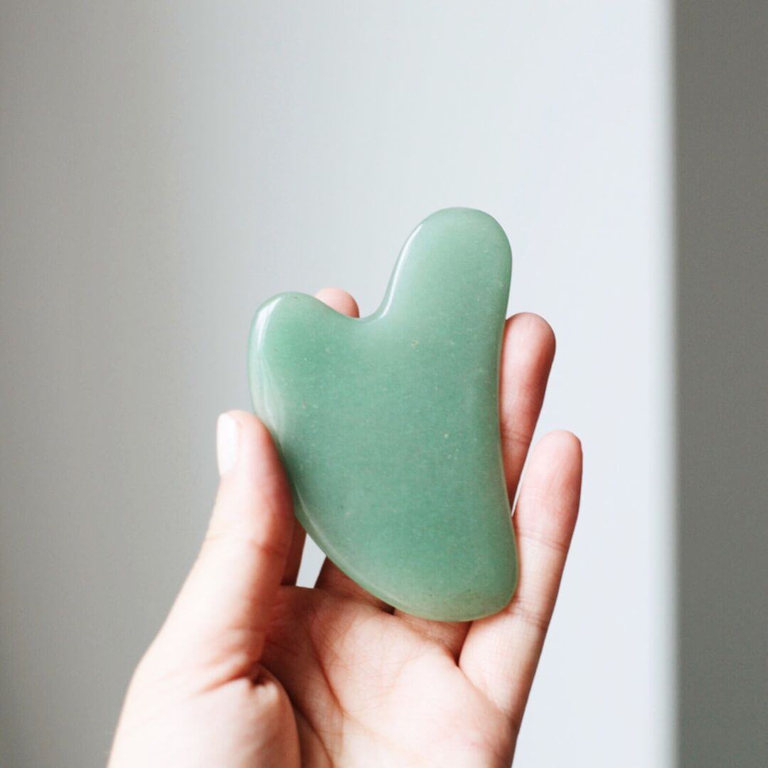 jade gua sha facial tool